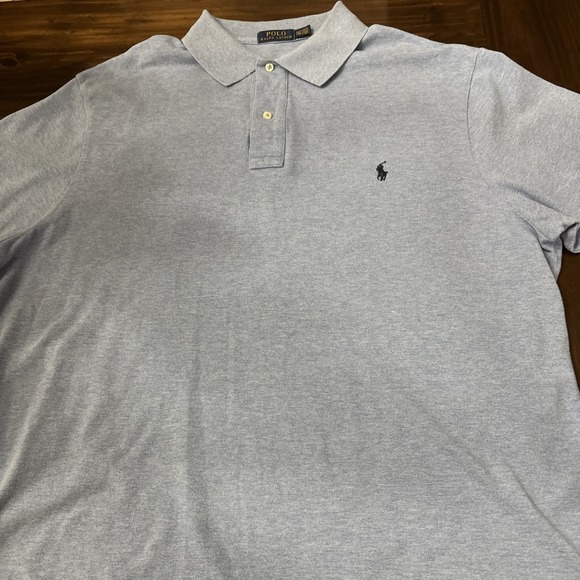 Polo Ralph Lauren Other - Polo Ralph Lauren Polo Shirt Mens 2XL Short Sleeve 100% Cotton Blue Pony Preppy